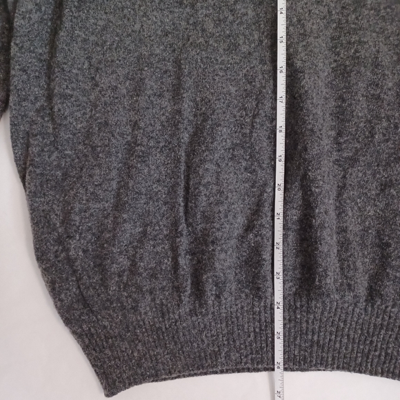 Valda Wool Blend Sweater Heather Gray Unisex Sweater Men's Sweater Size M list#2 - Picture 12 of 12